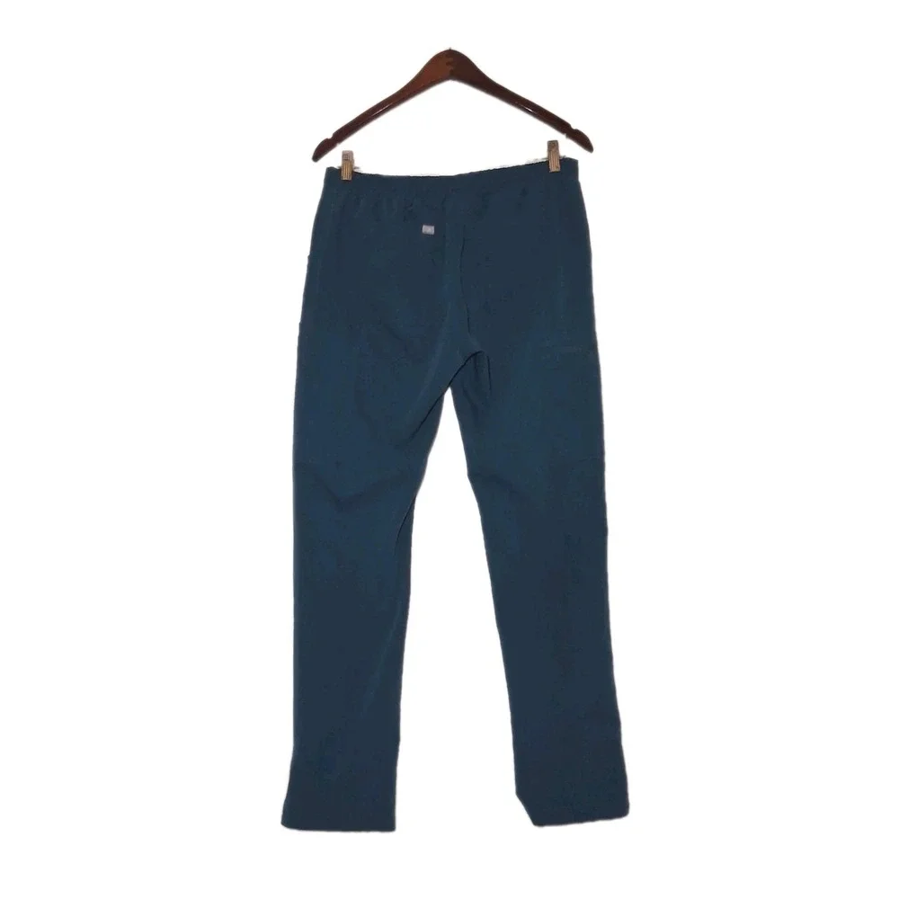 FIGS Cargo Pants Women's Scrubs Size Small Green PO# 1617 Deep Reef
